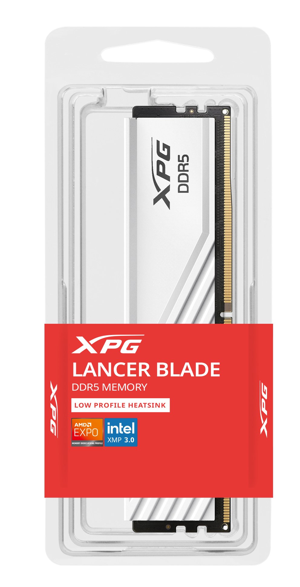 Memoria Adata 16 Gb Ddr5 5600 Ax5u5600c4616g-Slabwh, Xpg Lancer Blade, Intel Xmp, Amd Expo Ax5u5600c4616g-Slabwh Blanca