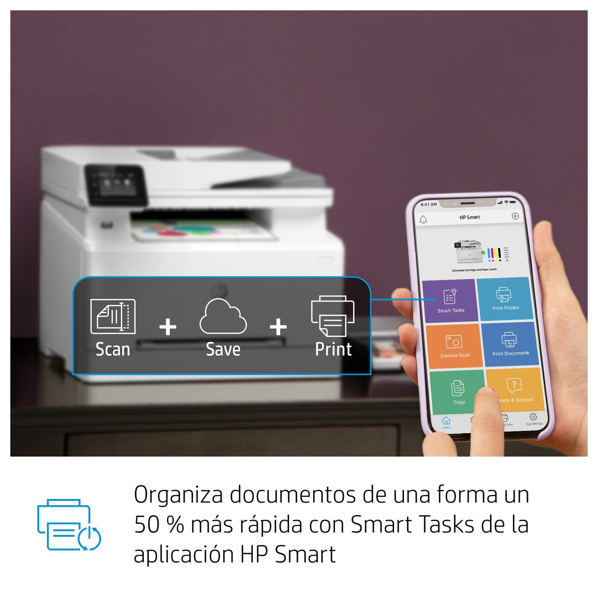 EAN 0193905486779 - HP Color LaserJet Pro MFP M283fdw Laser A4 600 x 600 DPI 21 ppm Wifi imagen 17