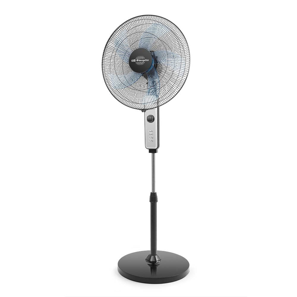 Ventilador De Pie Orbegozo Sf 1046 80w 5 Aspas 45cm 3 Velocidades