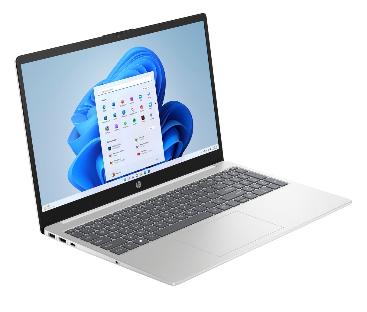 Portátil Hp 15 Fd0398ns Intel N150 8gb Ssd 256gb 15.6 " W11 Blanco