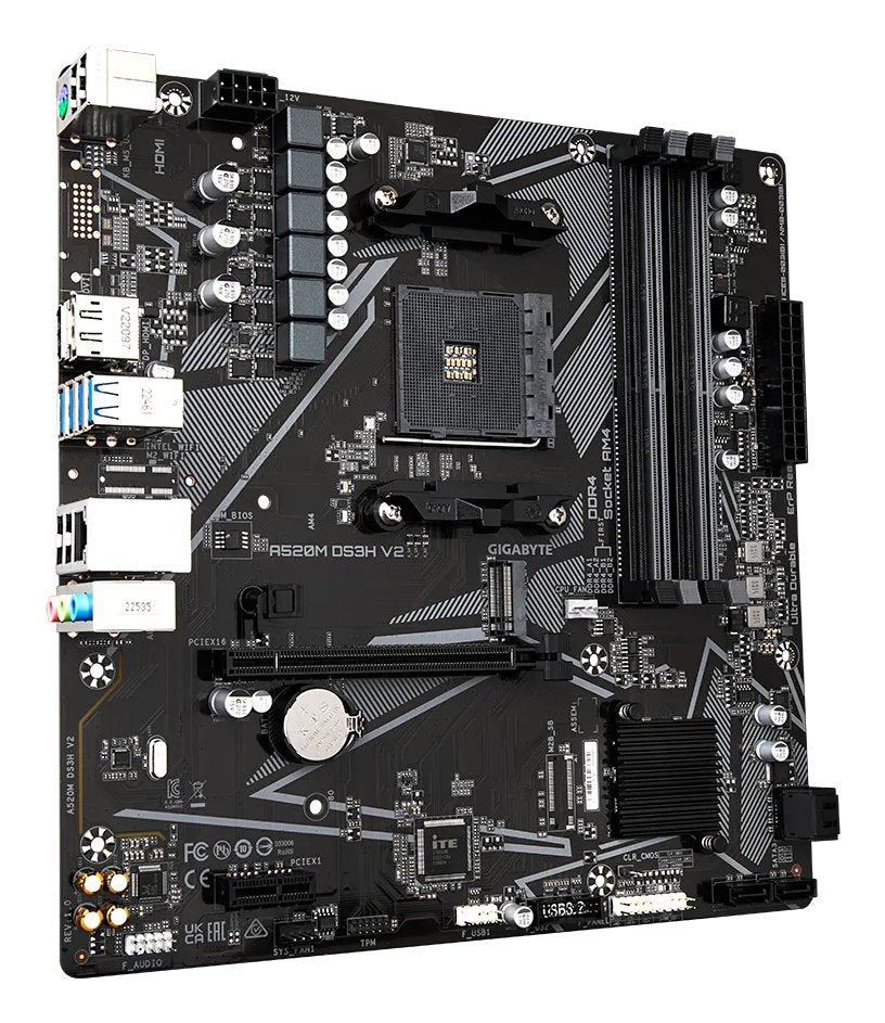 EAN 4719331854690 - GIGABYTE A520M DS3H V2 placa base Zócalo AM4 micro ATX imagen 3