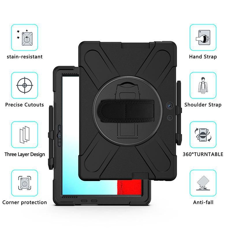 Estuff Es681891-Bulk Funda Para Surface Pro X 33 Cm (13") Negro