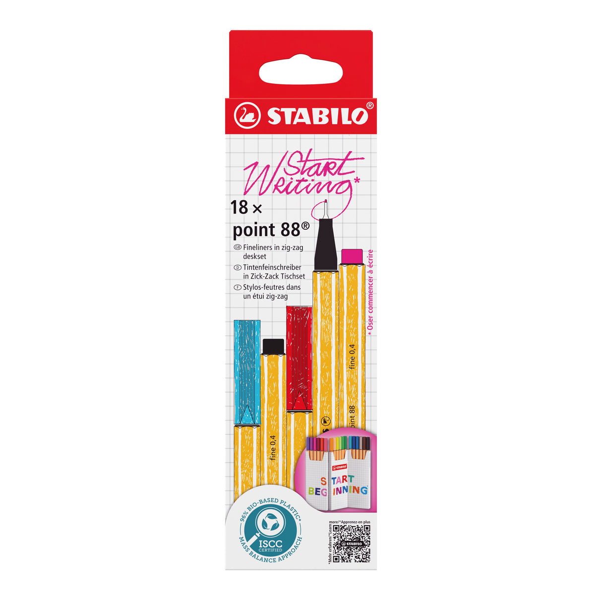 EAN 4006381616737 - STABILO point 88 rotulador Fino Multicolor 18 pieza(s) imagen 4