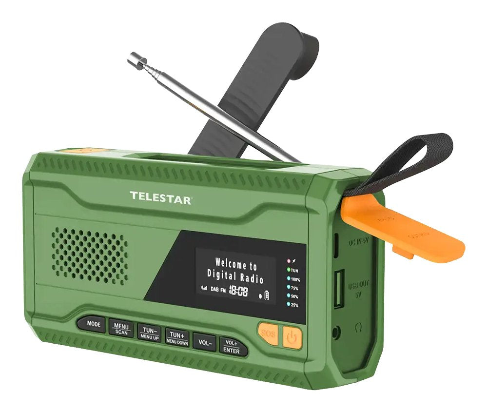 Telestar Top Nr 5 Dab+/Ukw Notfallradio GrN