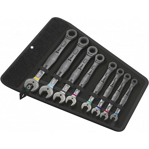 Llave Combinada Wera 6000 Joker 8 Imperial Set 1 Ratcheting Combination Wrenches