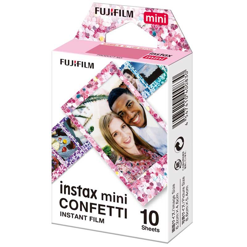 Fujifilm Mini Confetti Película Instantáneas 54 X 86 Mm 10 Pieza(S)