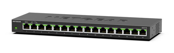 EAN 0606449164251 - NETGEAR GS316 No administrado L2 Gigabit Ethernet (10/100/1000) Negro imagen 3
