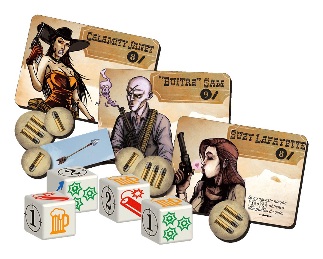 EAN 8435407621343 - Asmodee EEDVBD01 juego de tablero Bang! El Juego de dados 15 min Juego De Cartas Estrategia imagen 2