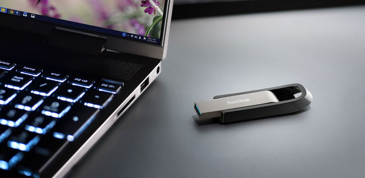 EAN 0619659182748 - SanDisk Extreme Go unidad flash USB 256 GB USB tipo A 3.2 Gen 1 (3.1 Gen 1) Acero inoxidable imagen 6