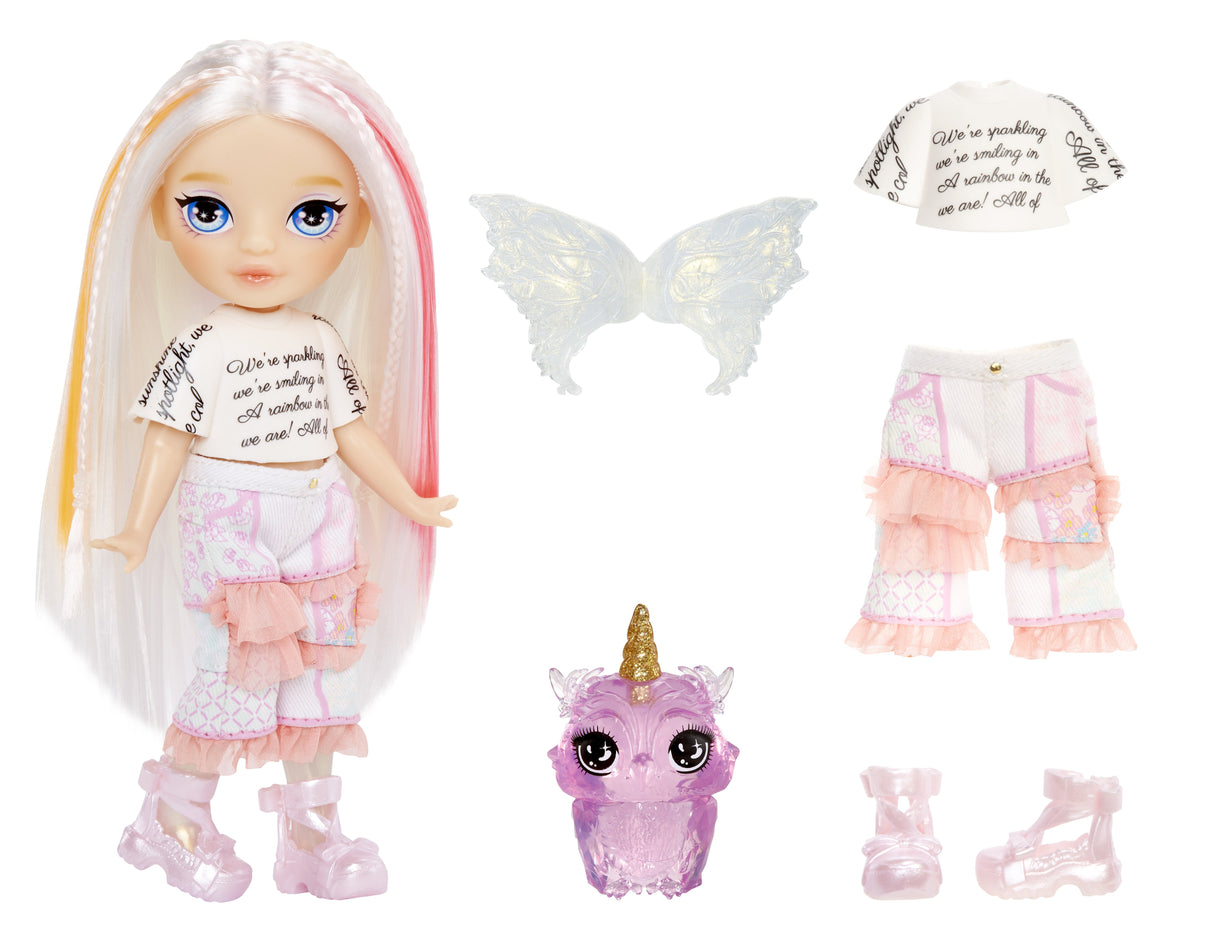 EAN 35051543442 - Rainbow High Littles Rainbow Fantasy Fairies Doll- Opal (Rainbow) imagen 3