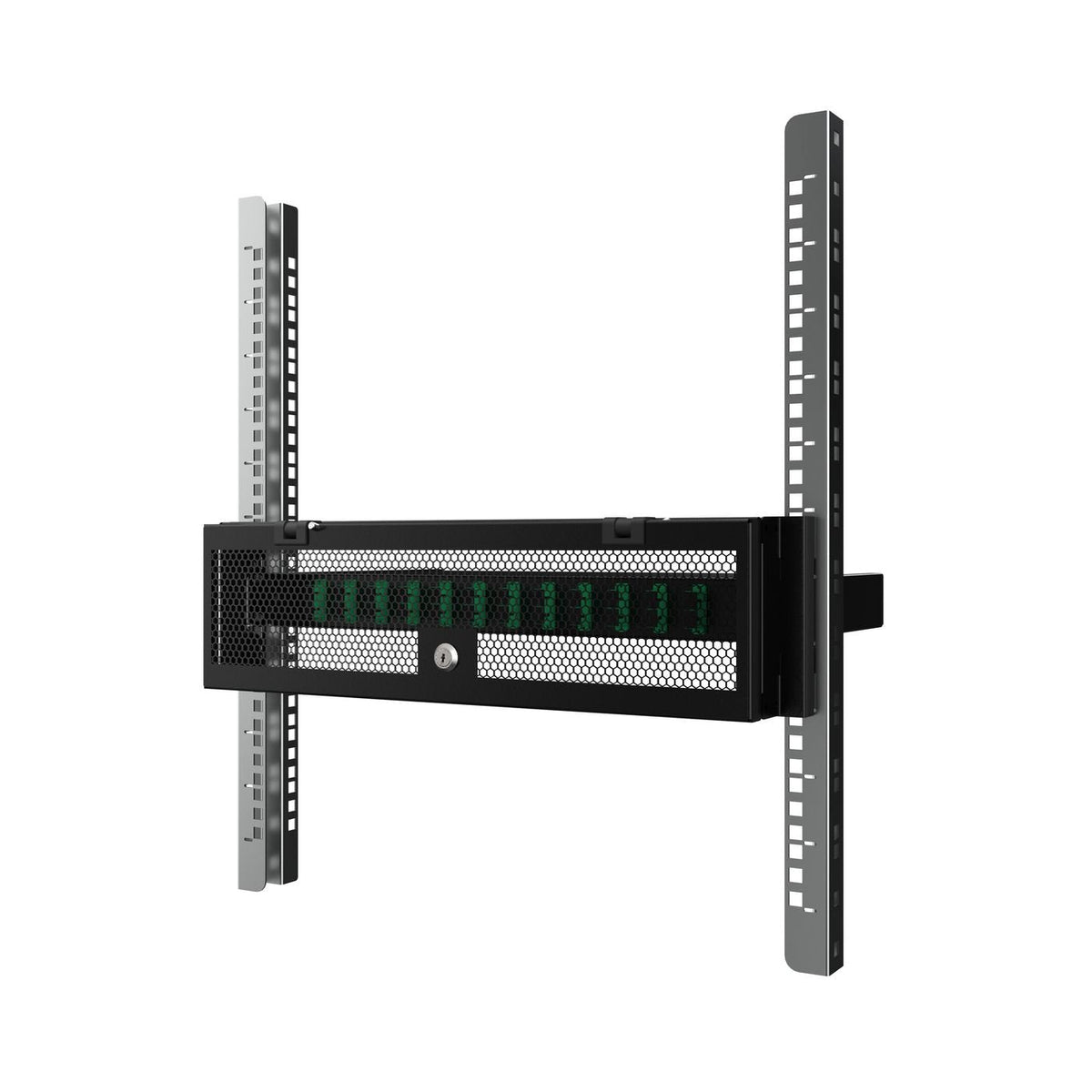 3u 19" Rack Mount, Security Cover Panel