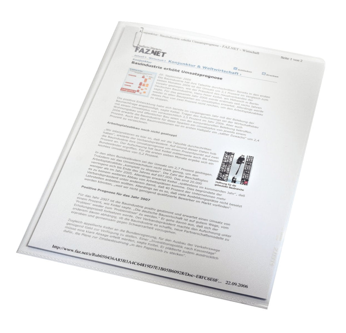 Leitz Fundas Transparentes Standard 4000 Din A4 Transparente Genarbt 0,13 Mm - 100 Unidades