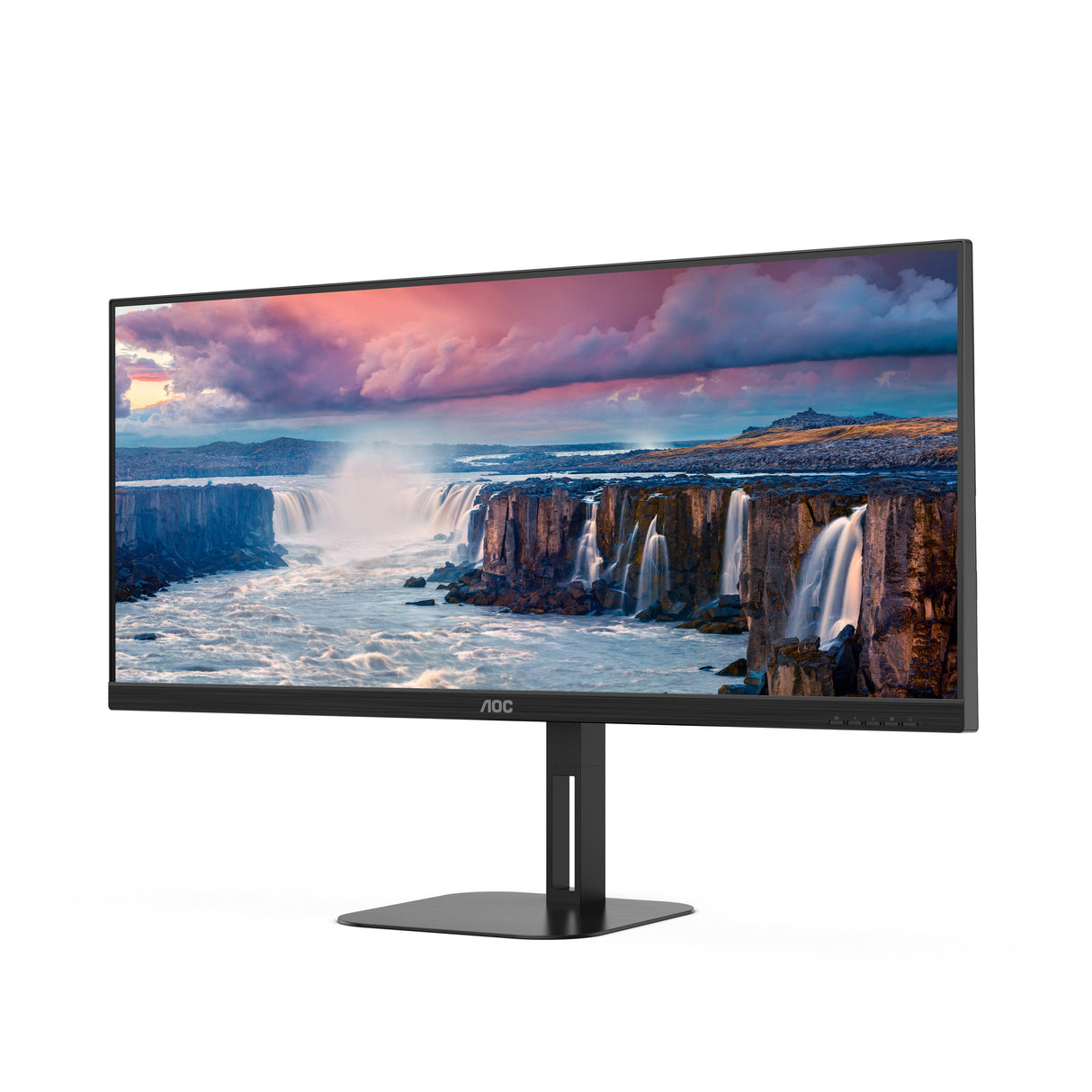 EAN 4038986110617 - AOC V5 U34V5C/BK pantalla para PC 86,4 cm (34") 3440 x 1440 Pixeles UltraWide Quad HD LCD Negro imagen 2