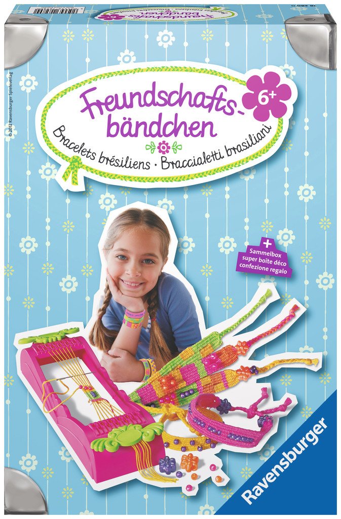 Pulseras De La Amistad Ravensburger Becreative, Crea Seis Pulseras Diferentes