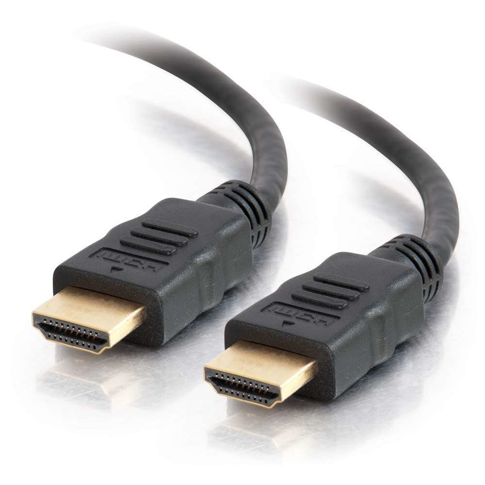 C2g 8ft 4k Hdmi Cable With Ethernet High Speed Hdmi Cable M/M Cable Hdmi Con Ethernet Hdmi Macho A Hdmi Macho 2.44 M Blindado Negro