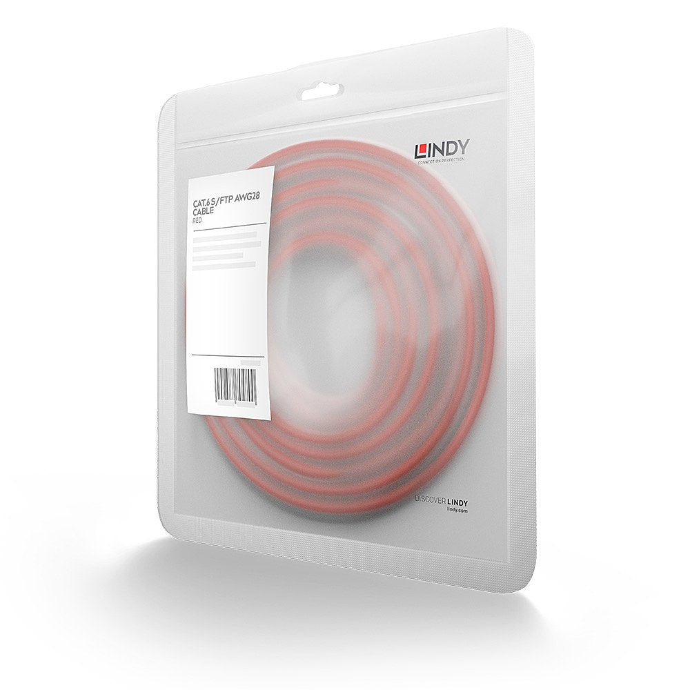 EAN 4002888473675 - Lindy 47367 cable de red Rojo 5 m Cat6 S/FTP (S-STP) imagen 2