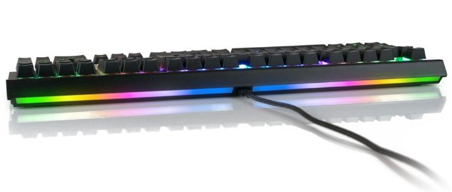 Sharkoon Skiller Sgk40, Teclado Para Juegos Negro, Diseño De, Huano Red 4044951040100