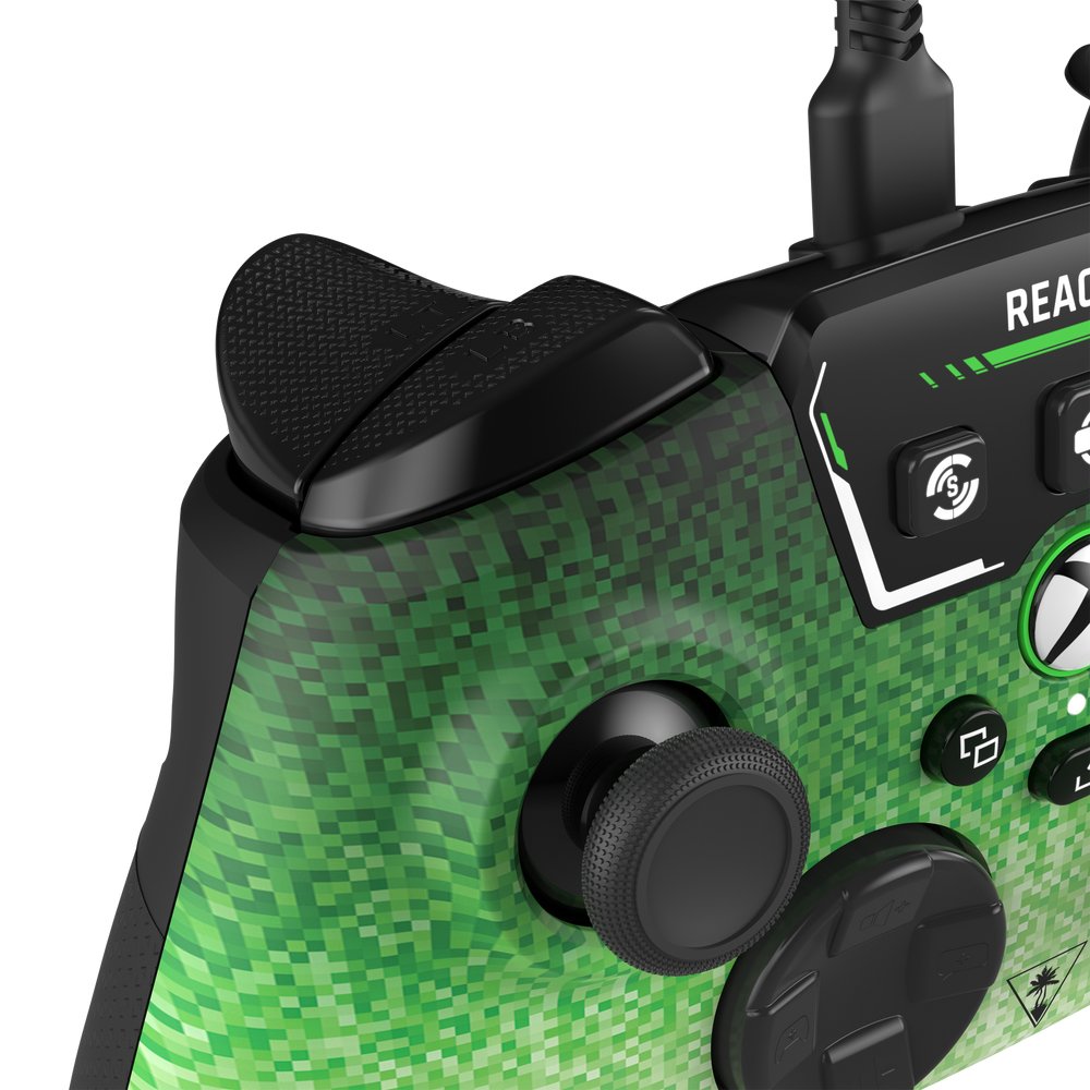EAN 731855007400 - Turtle Beach React-R Negro, Verde USB Gamepad Analógico/Digital PC, Xbox One, Xbox Series S, Xbox Series X imagen 8