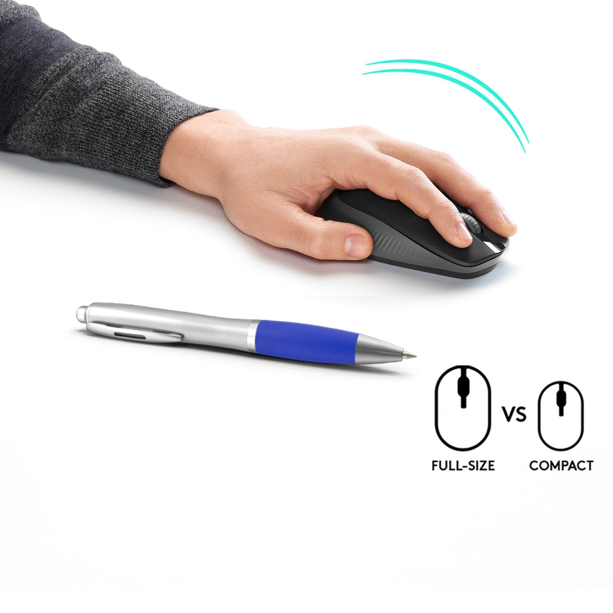 EAN 5099206091825 - Logitech 910-005905 ratón Oficina Ambidextro RF inalámbrico Óptico 1000 DPI imagen 4