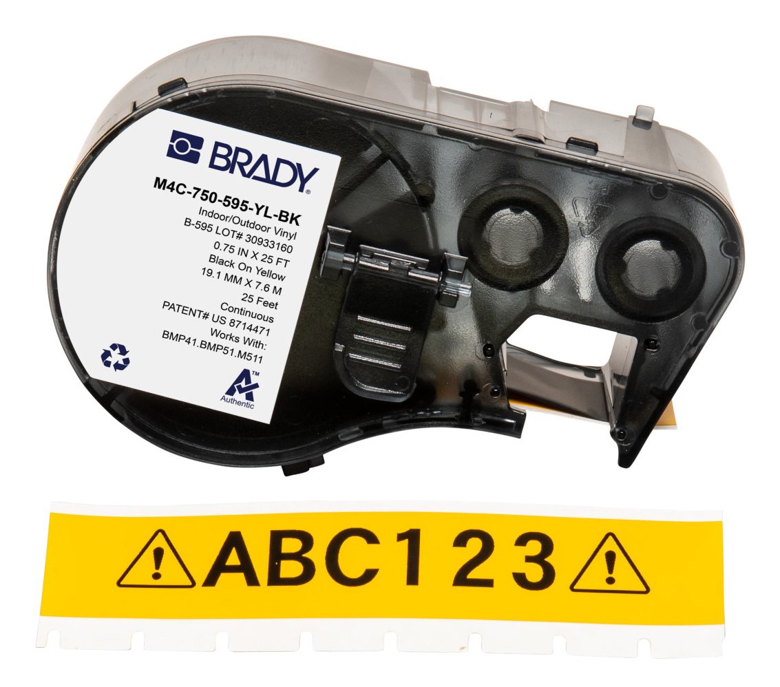 Bmp41/Bmp51/Bmp53/M511 Label Printer Tape