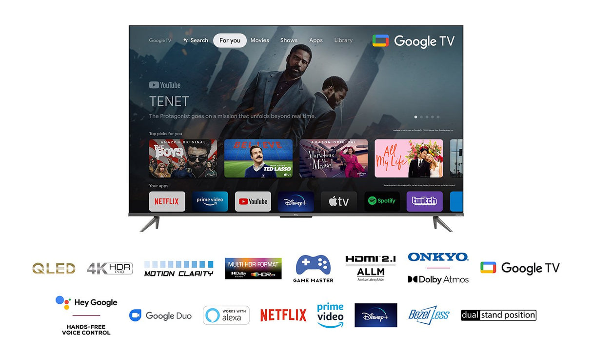 EAN 5901292517434 - TCL C63 C635 165,1 cm (65") 4K Ultra HD Smart TV Wifi Negro imagen 7