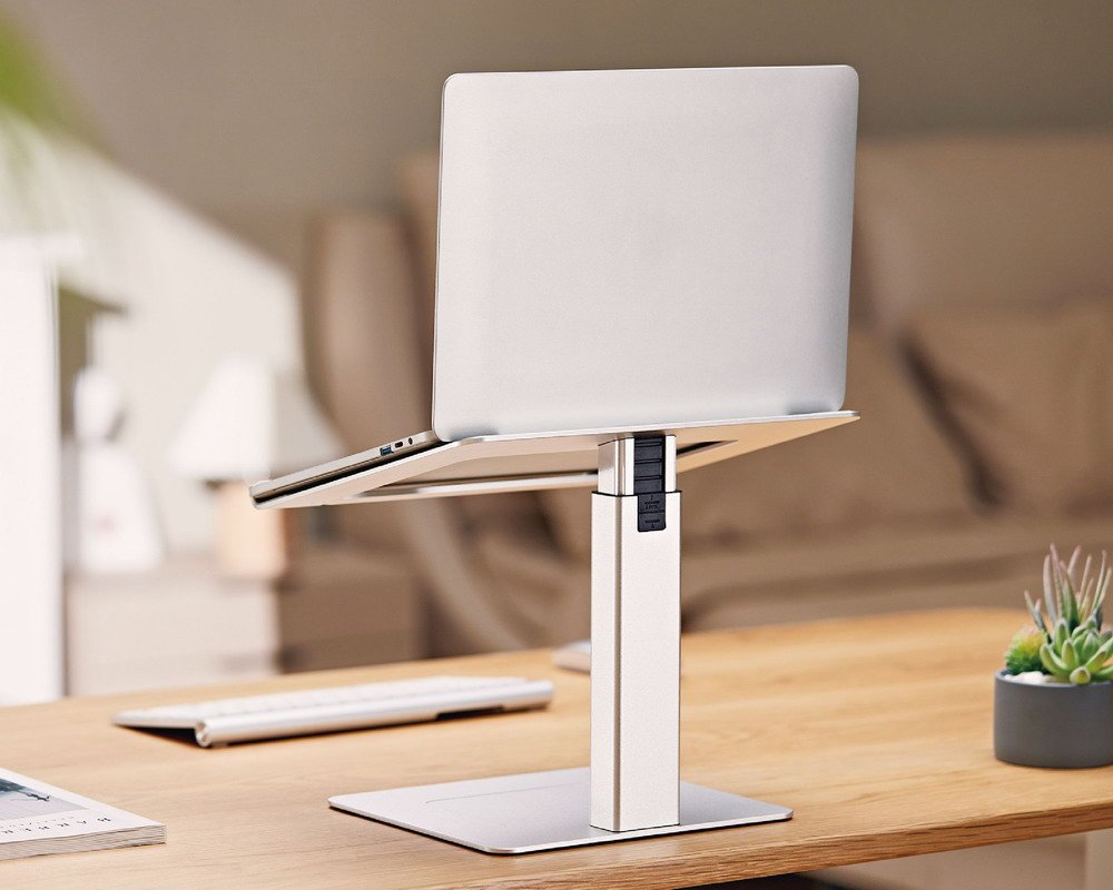 EAN 8716309127738 - Gembird NBS-D1-02 soporte para ordenador portátil Plata 39,6 cm (15.6") imagen 13