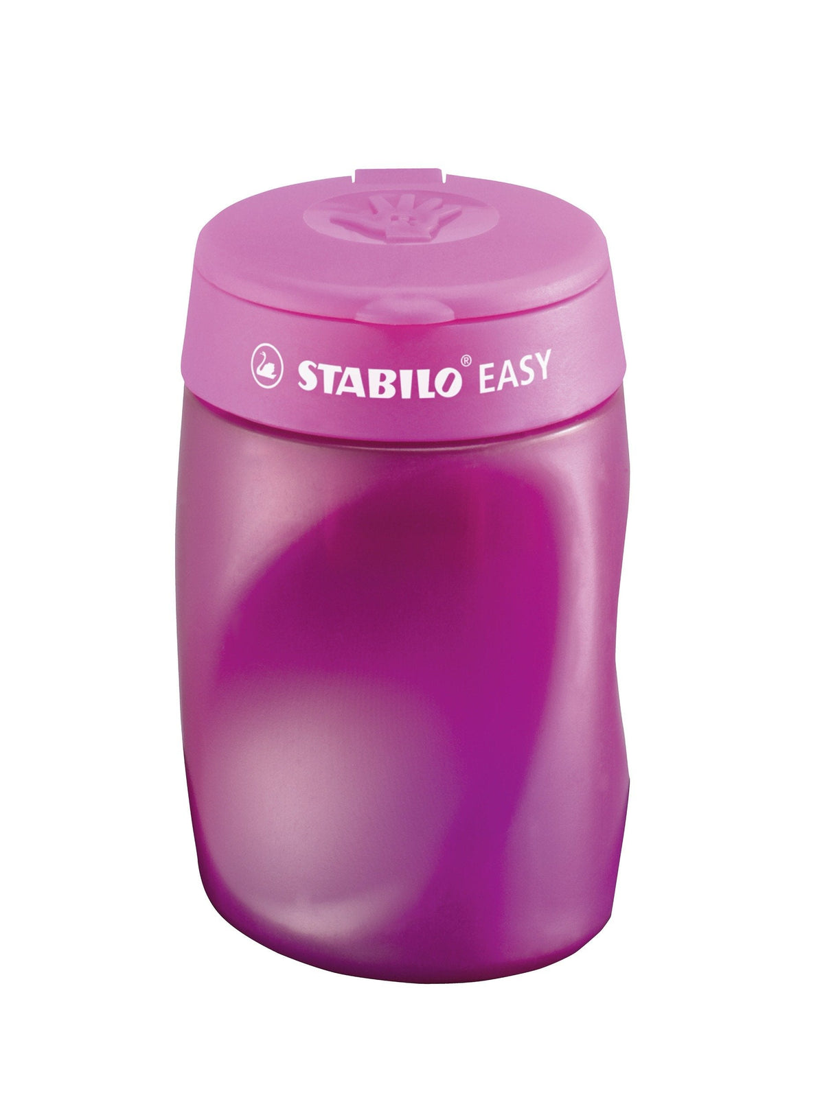 Stabilo Easy - Sacapuntas Con Depósito - 3 Agujeros - Rosa
