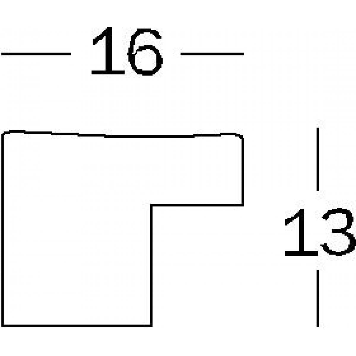 Walther Construction 30x40 Resina Negra Jk040b