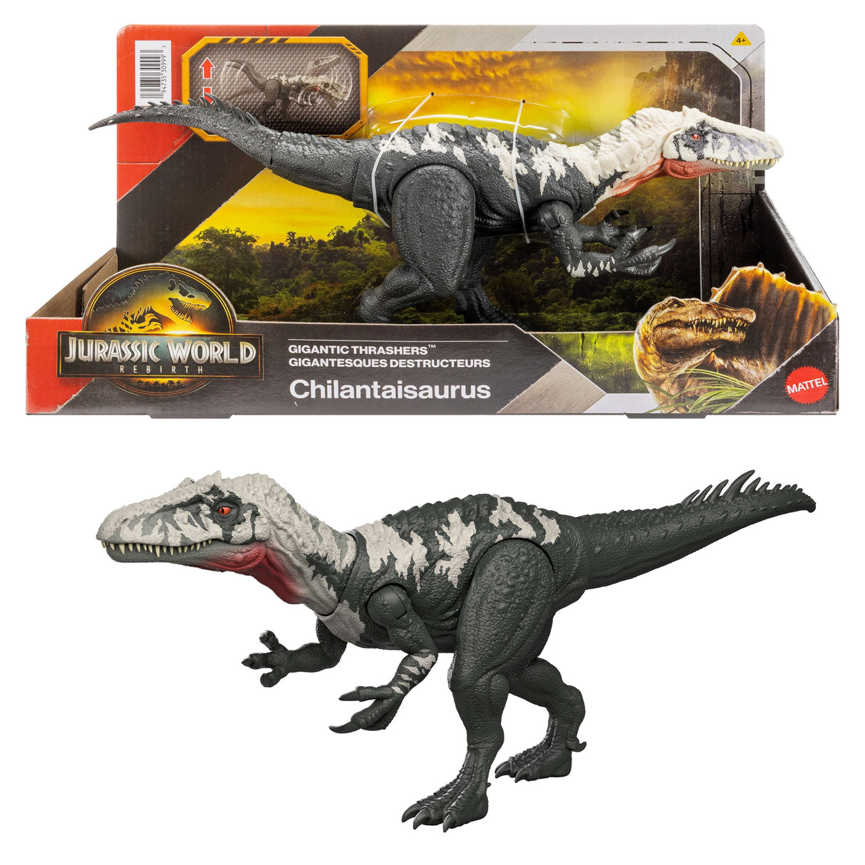 Mattel Jurassic World Gigantic Trashers Chilantaisaurus Jgb95