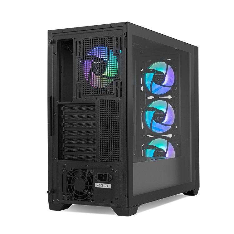 EAN 8436587974885 - NOX Hummer PLASMA Midi Tower Negro imagen 5