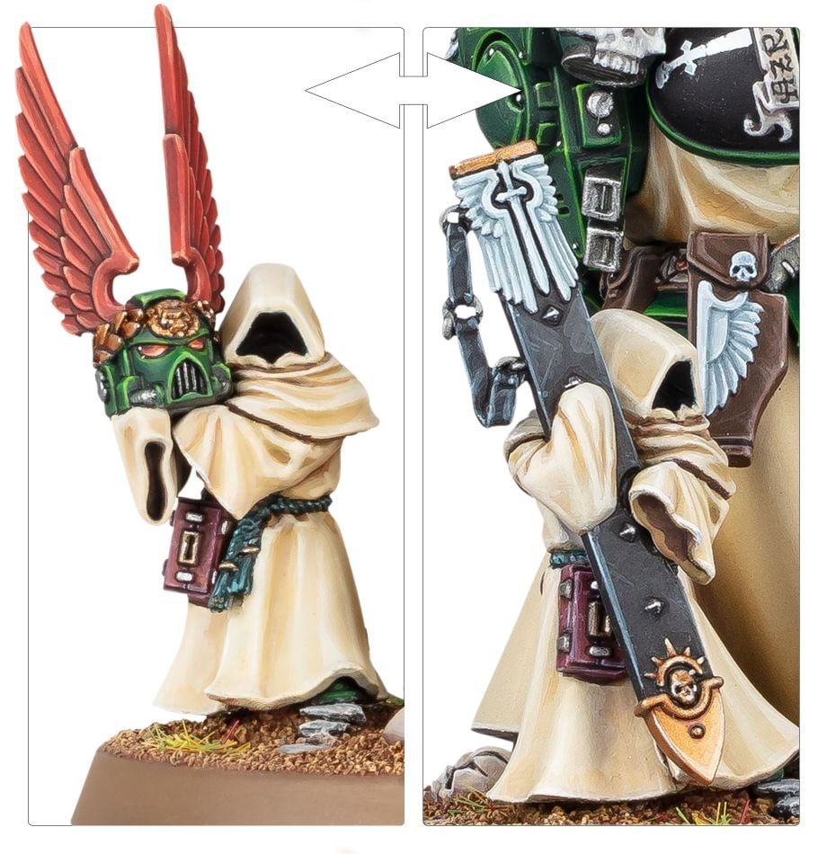 Warhammer 40k - Dark Angels Azrael Grand Matre Supreme