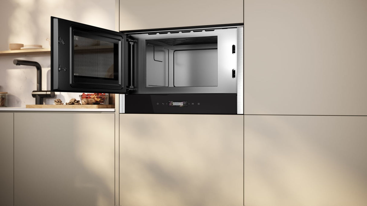 Microondas Neff Nl4wr21n1 Nl4wr21 Negro/Acero