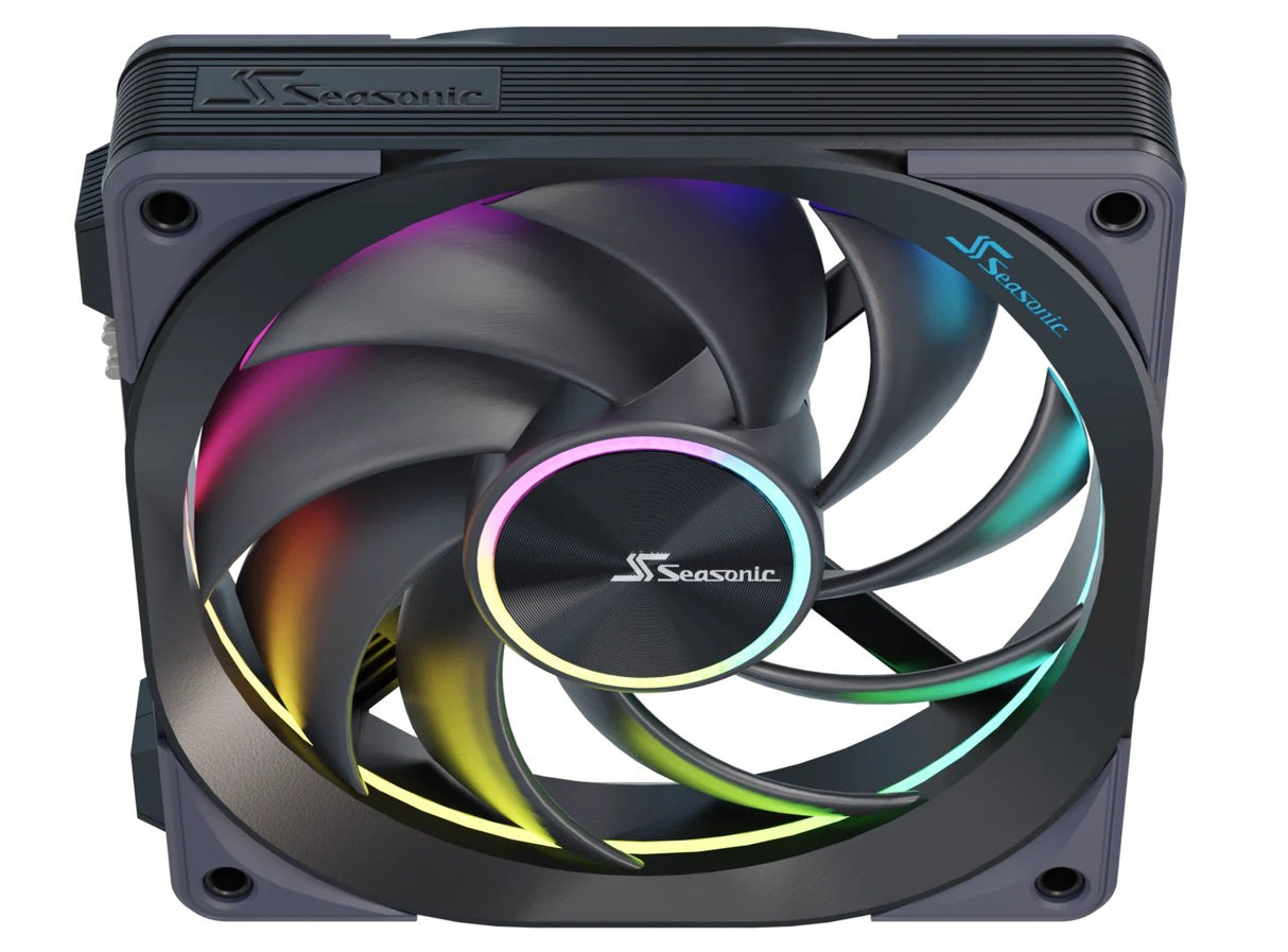 EAN 4711173878087 - Seasonic MagFlow ARGB Carcasa del ordenador Ventilador 12 cm Negro 1 pieza(s) imagen 2