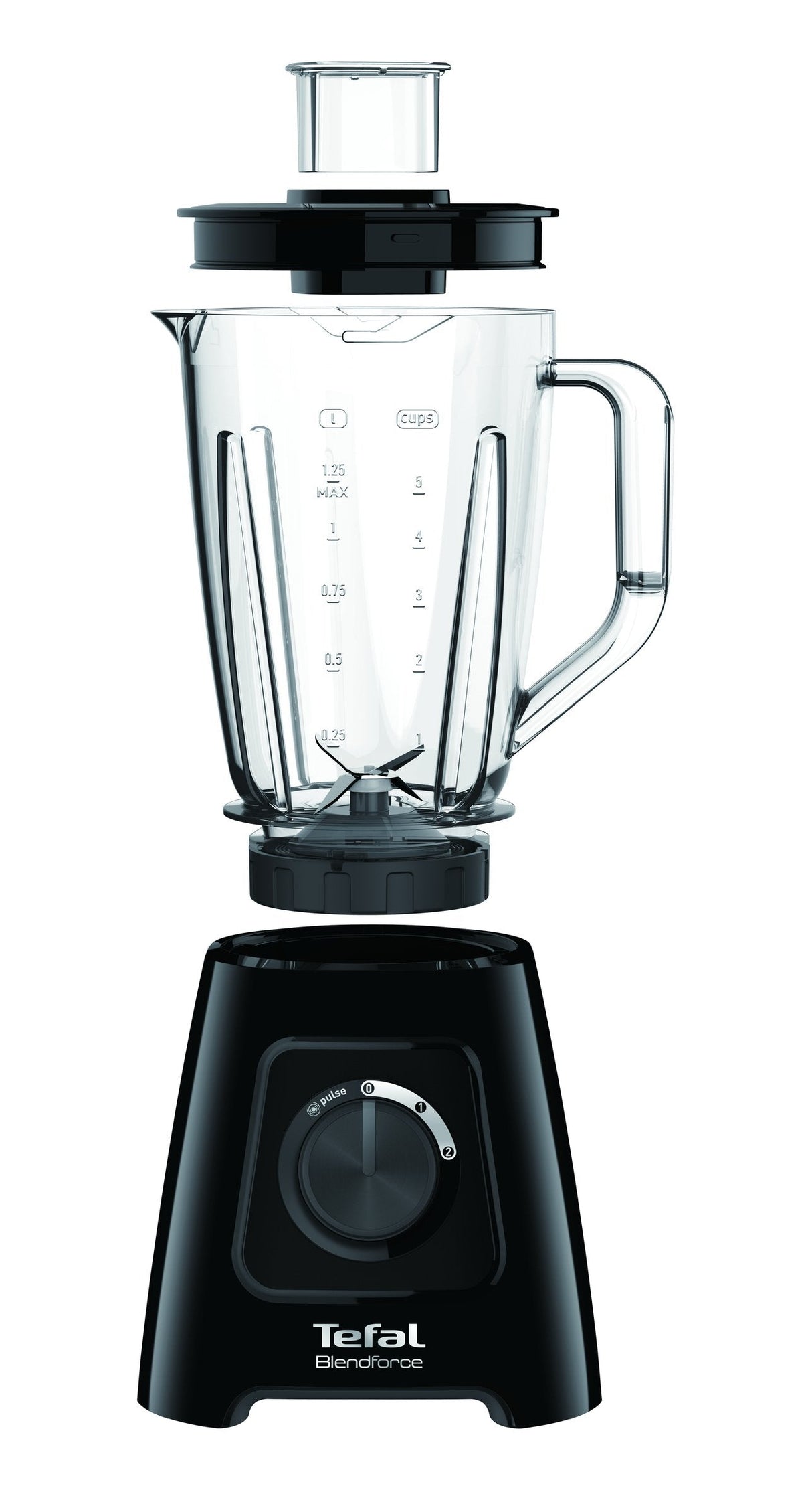 Tefal Blendforce Ii Bl4208 Licuadora 1,25 L Batidora De Vaso 600 W Negro