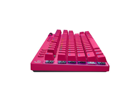 EAN 5099206113534 - Logitech G 920-012159 teclado Juego RF Wireless + Bluetooth QWERTY Internacional de EE.UU. Magenta imagen 4