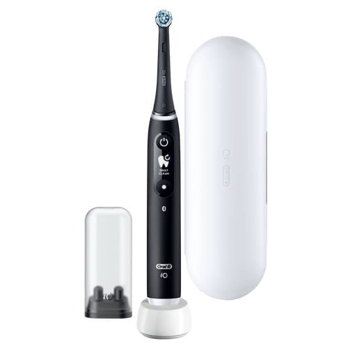 EAN 4210201409113 - Oral-B iO 6 Adulto Cepillo de dientes oscilante Negro imagen 2