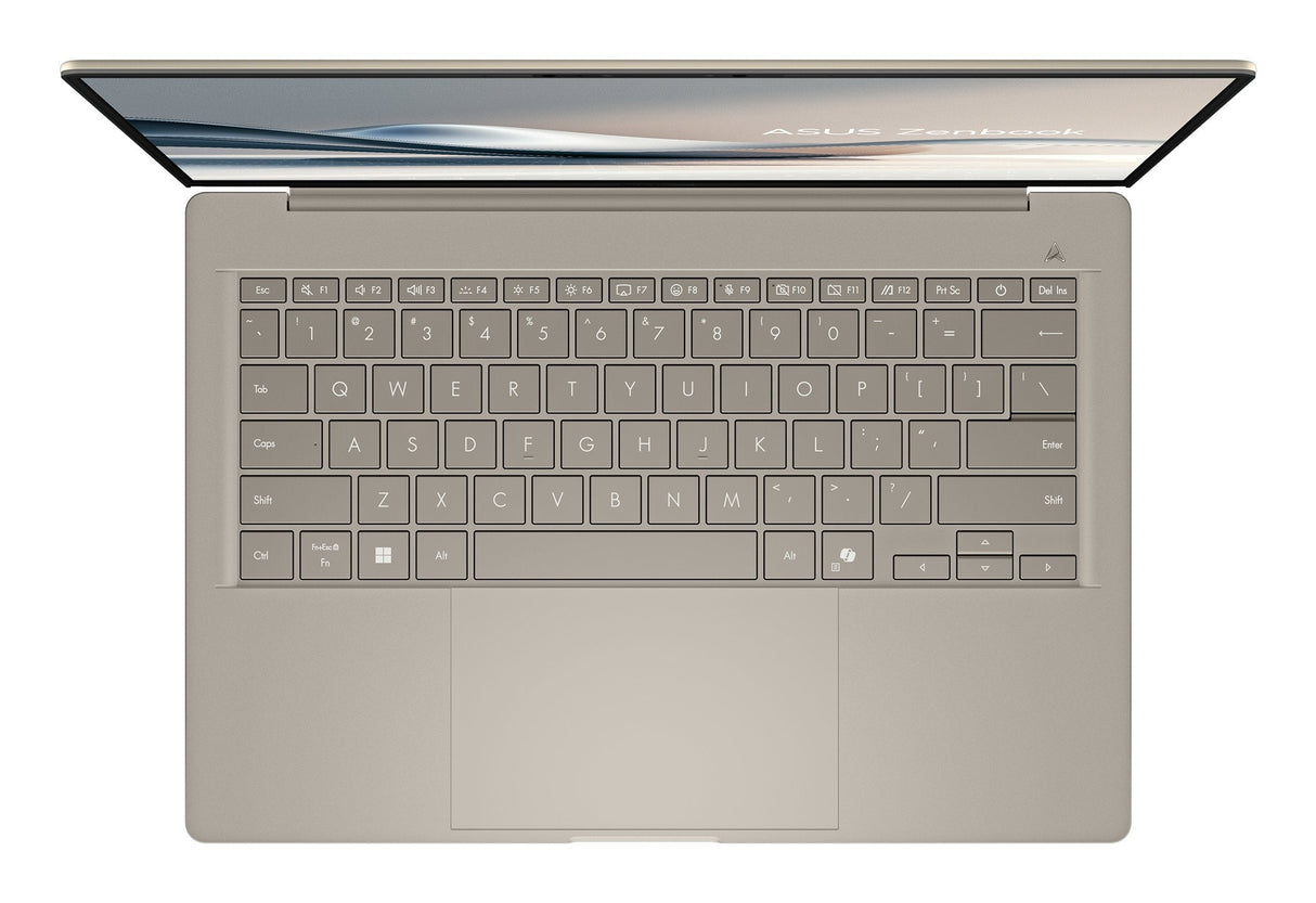 Asus Zenbook A14 Oled Ux3407qa-Qd283w Copilot+ Pc - Ordenador Portátil 14" Wuxga (Qualcomm Snapdragon X (X1-26-100), 32gb Ram, 1tb Ssd, Adreno Gpu, Windows 11 Home) Beige Zabriskie - Teclado Qwerty Español