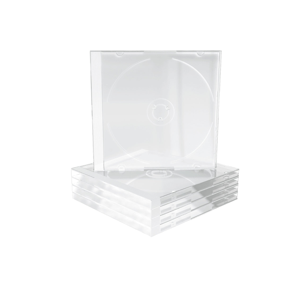 Mediarange Box24 Funda Para Discos Ópticos Caja Transparente Para Cd 1 Discos Transparente 100uds