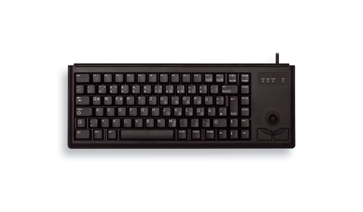 Teclado Alemán Cherry G84-4400 Ps/2 Qwertz Negro