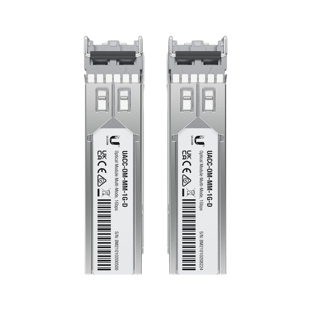 Modulo Sfp Ubiquiti Uacc-Om-Mm-1g-D-2 Ufiber Transceiver Mm 2pack