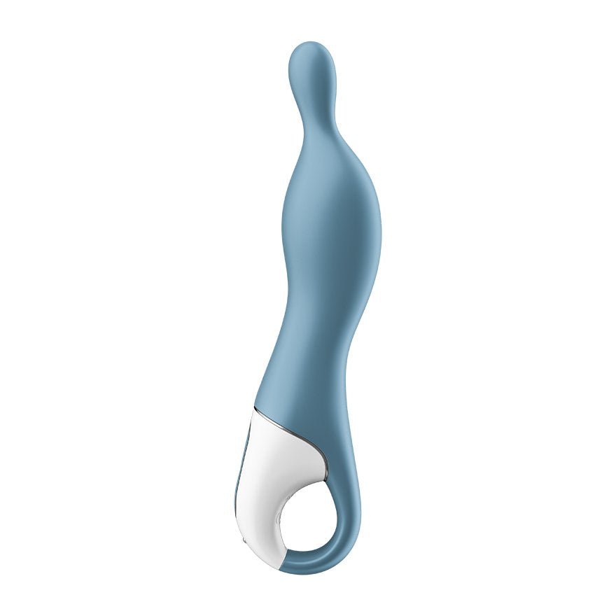 Plug Anal Satisfyer A-Mazing 1 Vibrador Punto A - Granate