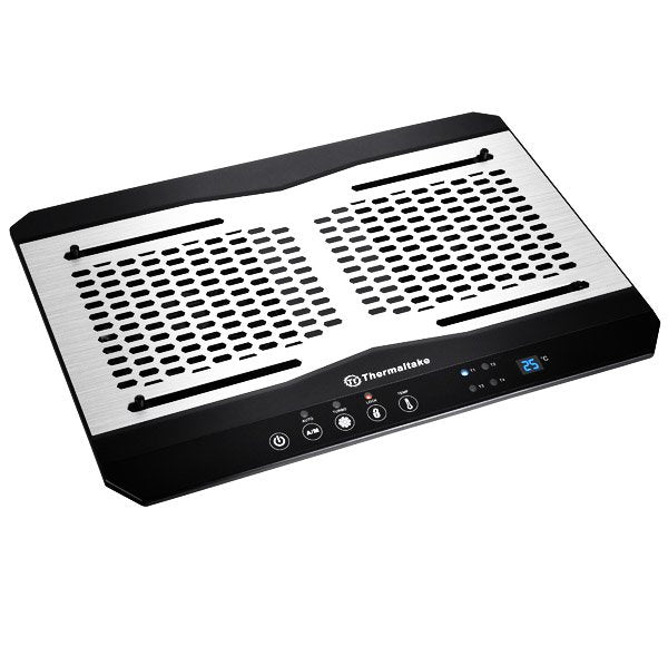 EAN 4717964393173 - Thermaltake CL-N002-PL12BL-A almohadilla fría 1300 RPM Aluminio, Negro imagen 1