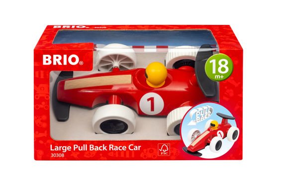 Brio Pull Back Motorized Big Race Car Vehículo De Juguete 63030800