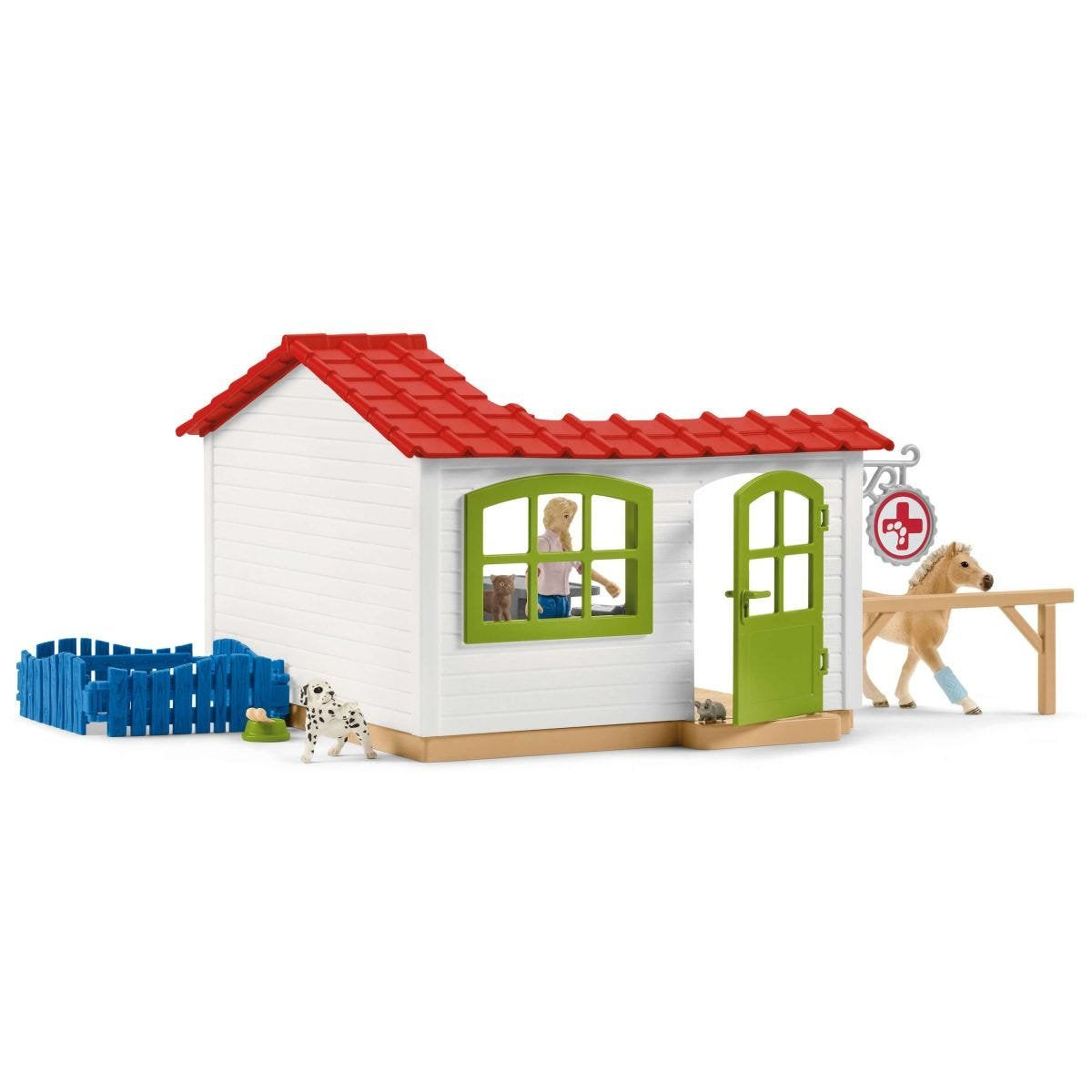 Schleich Veterinarian Practice With Pets
