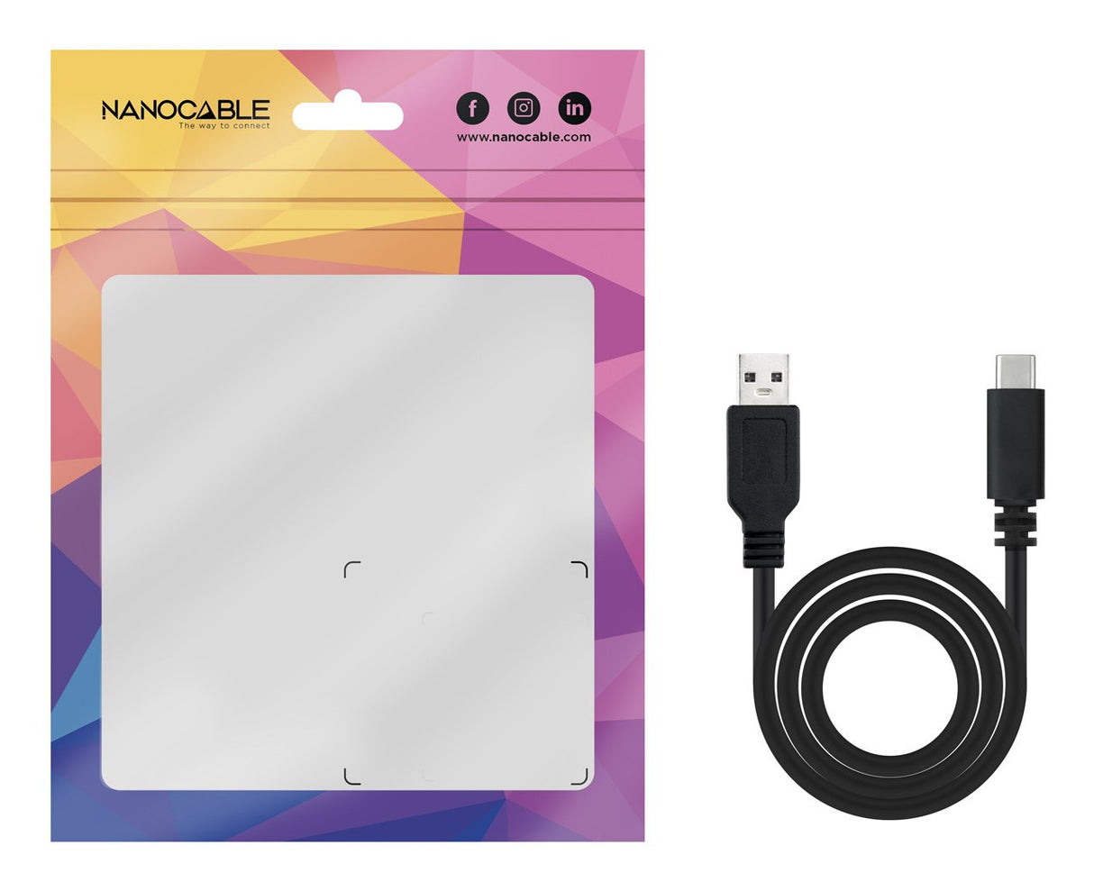 Nanocable Cable Usb-C 2.0 Macho A Usb-A Macho 1m