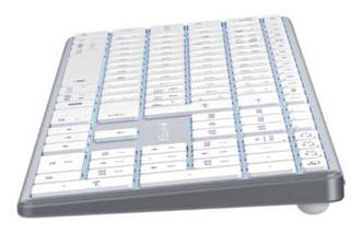 EAN 1220000630208 - HYPER HS2310NO teclado Hogar / Oficina Bluetooth QWERTY Nórdico Gris imagen 5