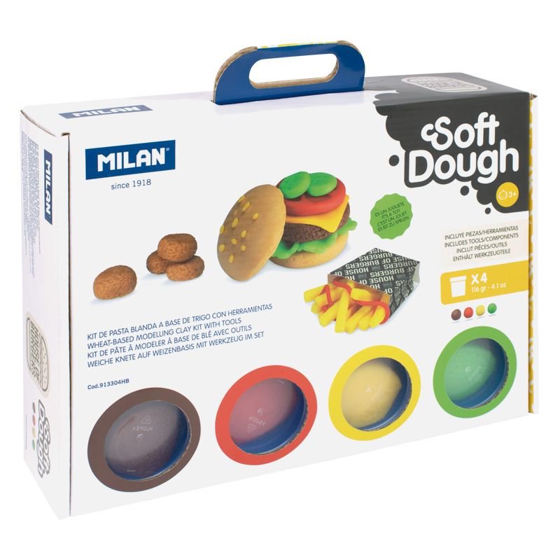 EAN 8411574097952 - Milan 913304HB compuesto para cerámica y modelaje Complete kit Multicolor 16 pieza(s) imagen 1