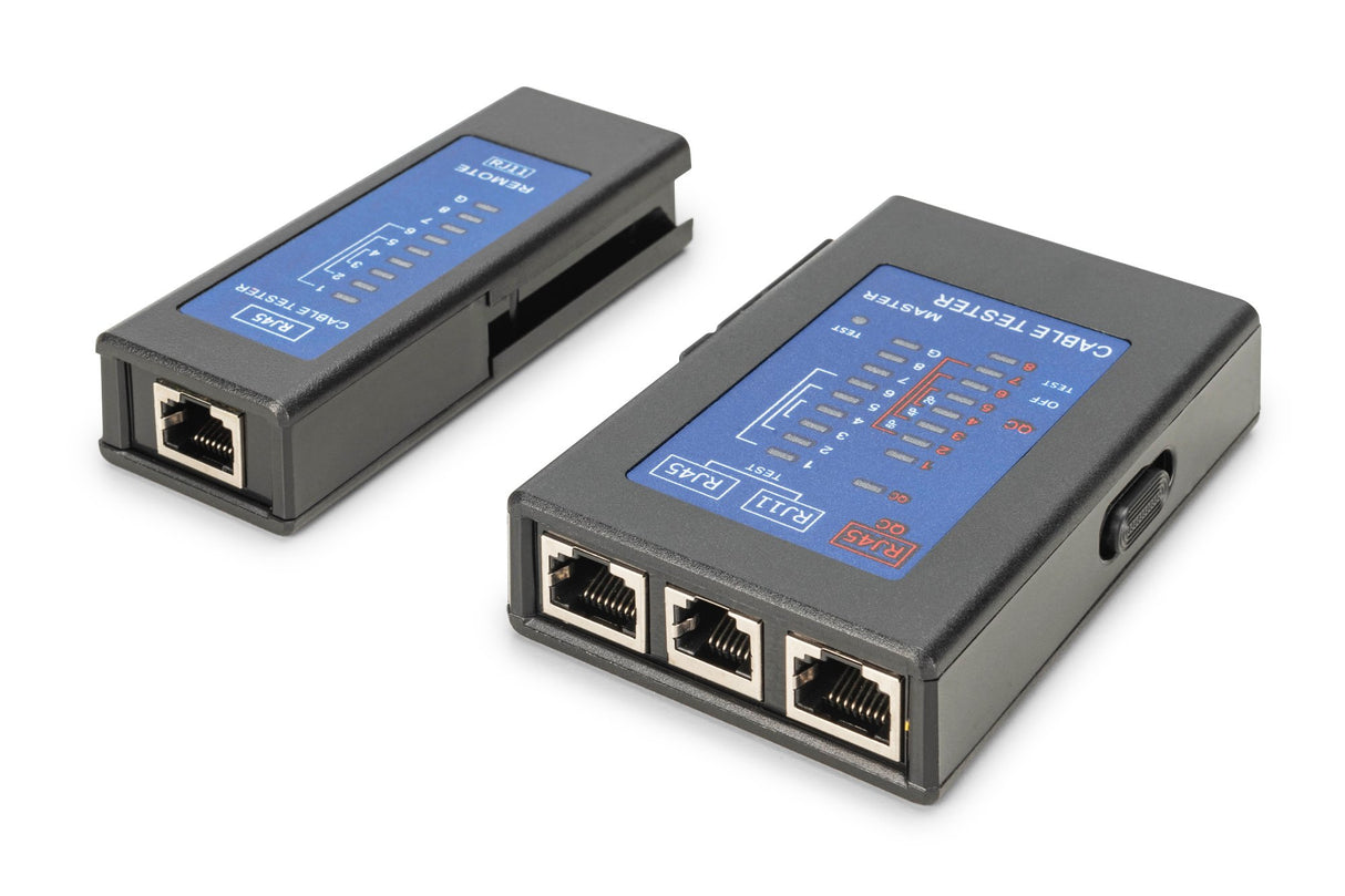EAN 4016032498346 - Digitus DN-14001-2 comprobador de cables de red Comprobador de alimentación PoE Negro imagen 4