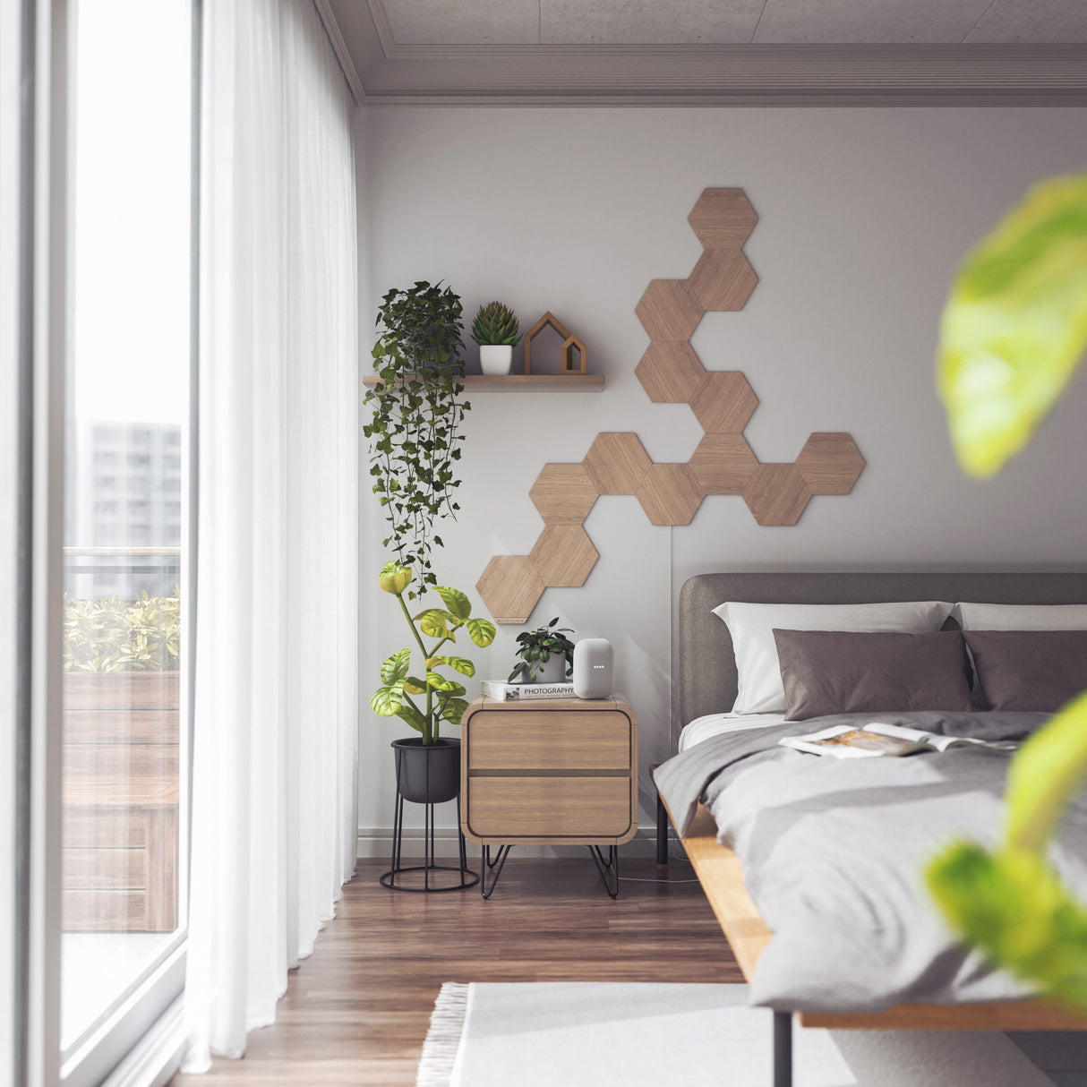 EAN 0840102703924 - Nanoleaf Elements Hexagon Starter Kit Hexágono imagen 18