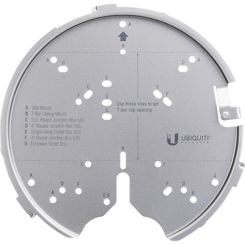 Accesorio Ubiquiti U-Pro-Mp Unifi Montaje Para Ac Pro, Ac Hd, Ac Shd Y Posterior